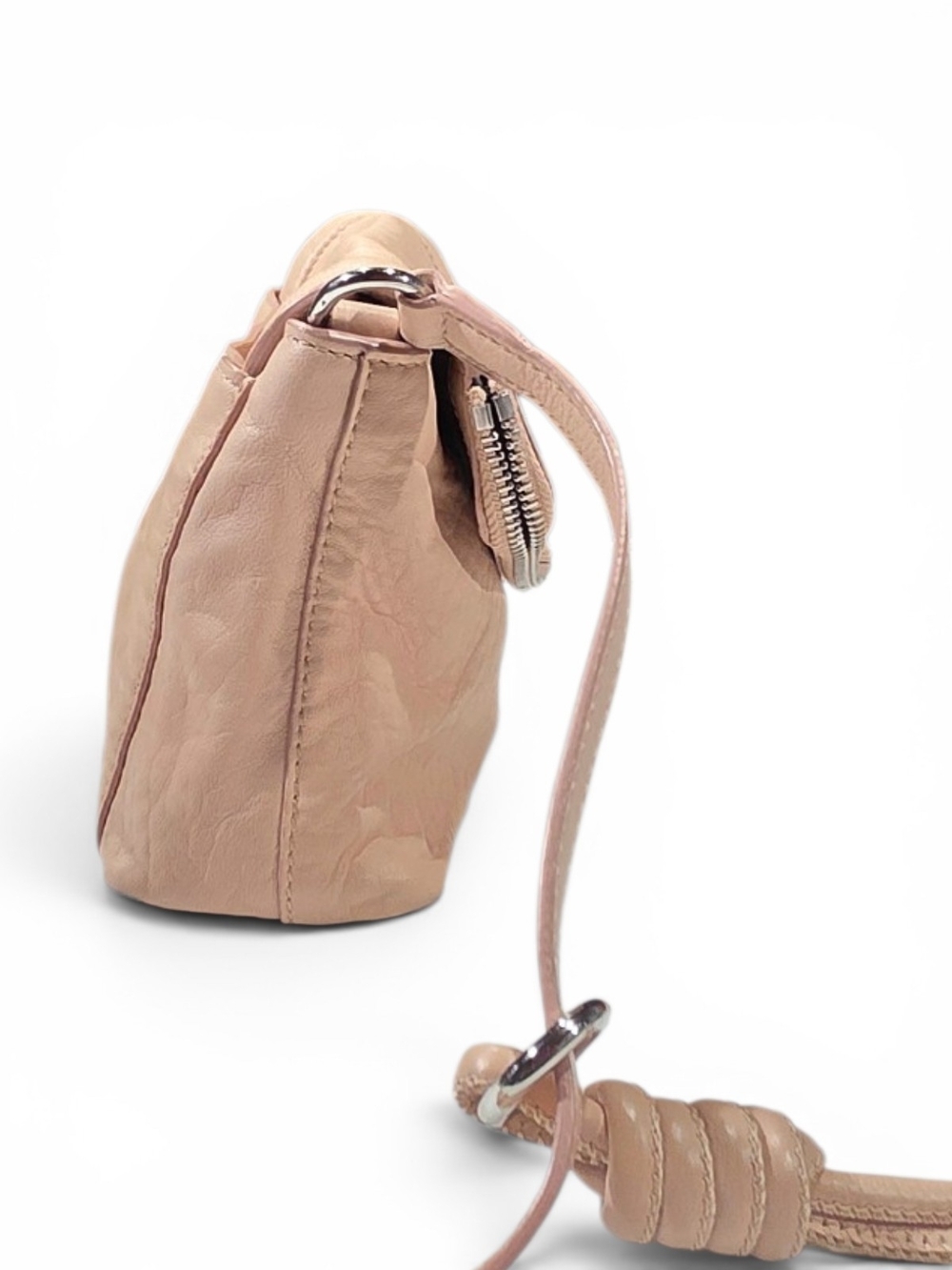 Vince Camuto Blush Pink Pebbled Leather Envelope Crossbody EXCELLENT Condition. - Picture 5 of 12